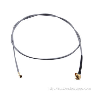 I-PEX to R/A MMCX Male, 1.13mm Grey Cable, L=200mmNew